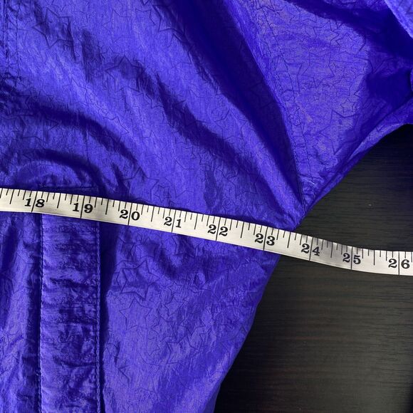 Nils Vintage Jacket Womens 10 Windbreaker Hooded Half Zip Pullover Ski Snow Vtg - Picture 13 of 14